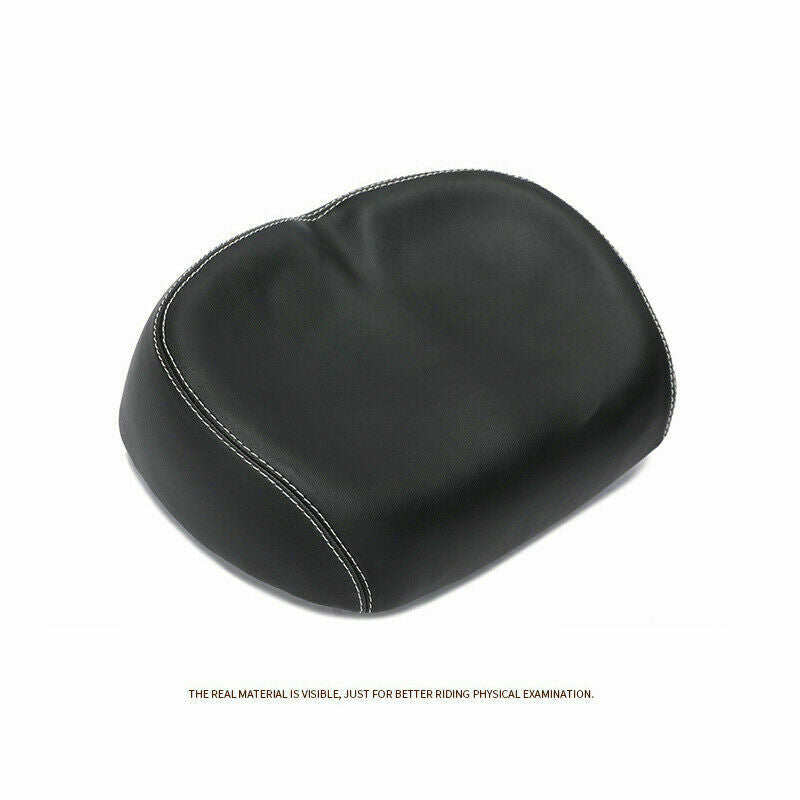Bicycle Ride Breathable Comfort Elastic Bike MTB Saddle Wide Big Seat Pad Black