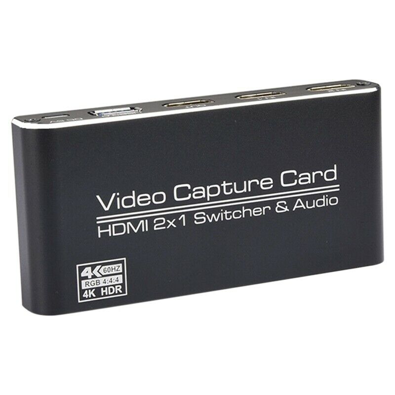 1080P USB3.0 Capture Card MI 2X1 Loop MI 4Kp60 & MIC Audio Capture Card Game N9