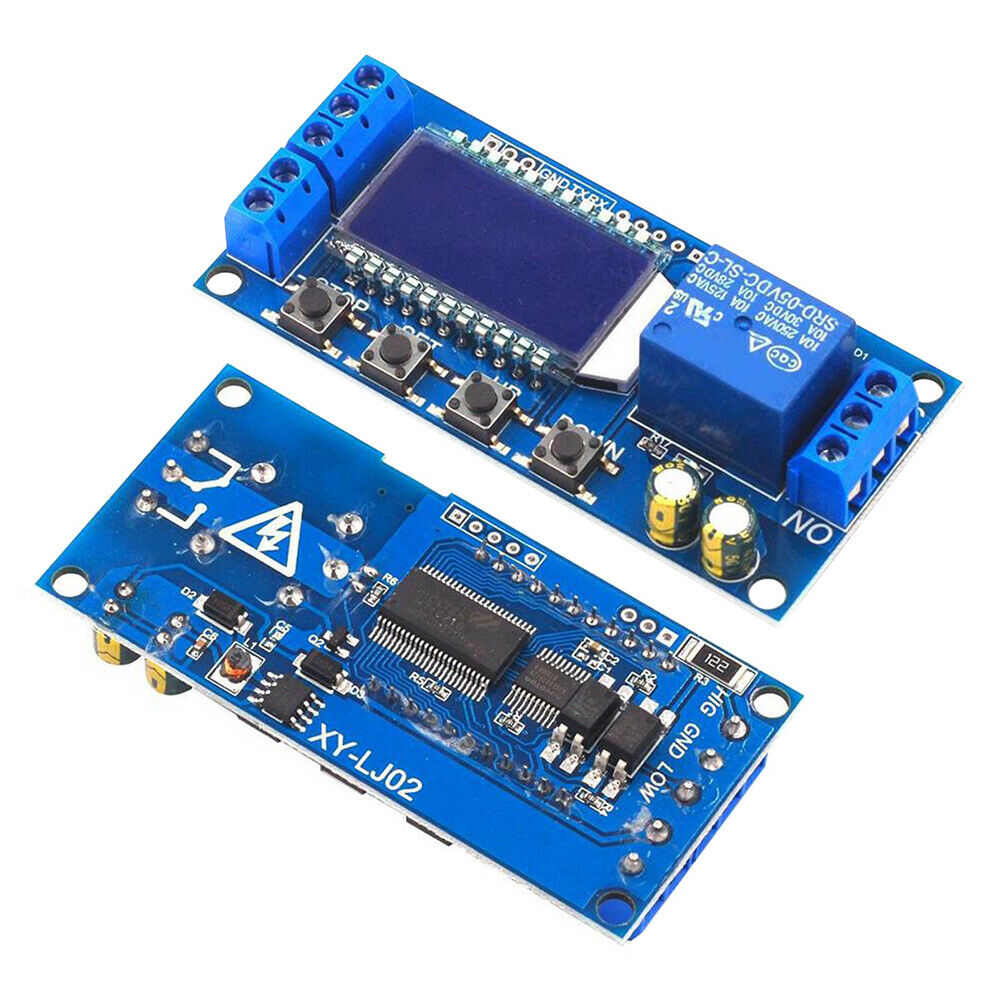 1-CH Digital Time Delay Relay Trigger Cycle Timer Switch Board Micro USB 5V