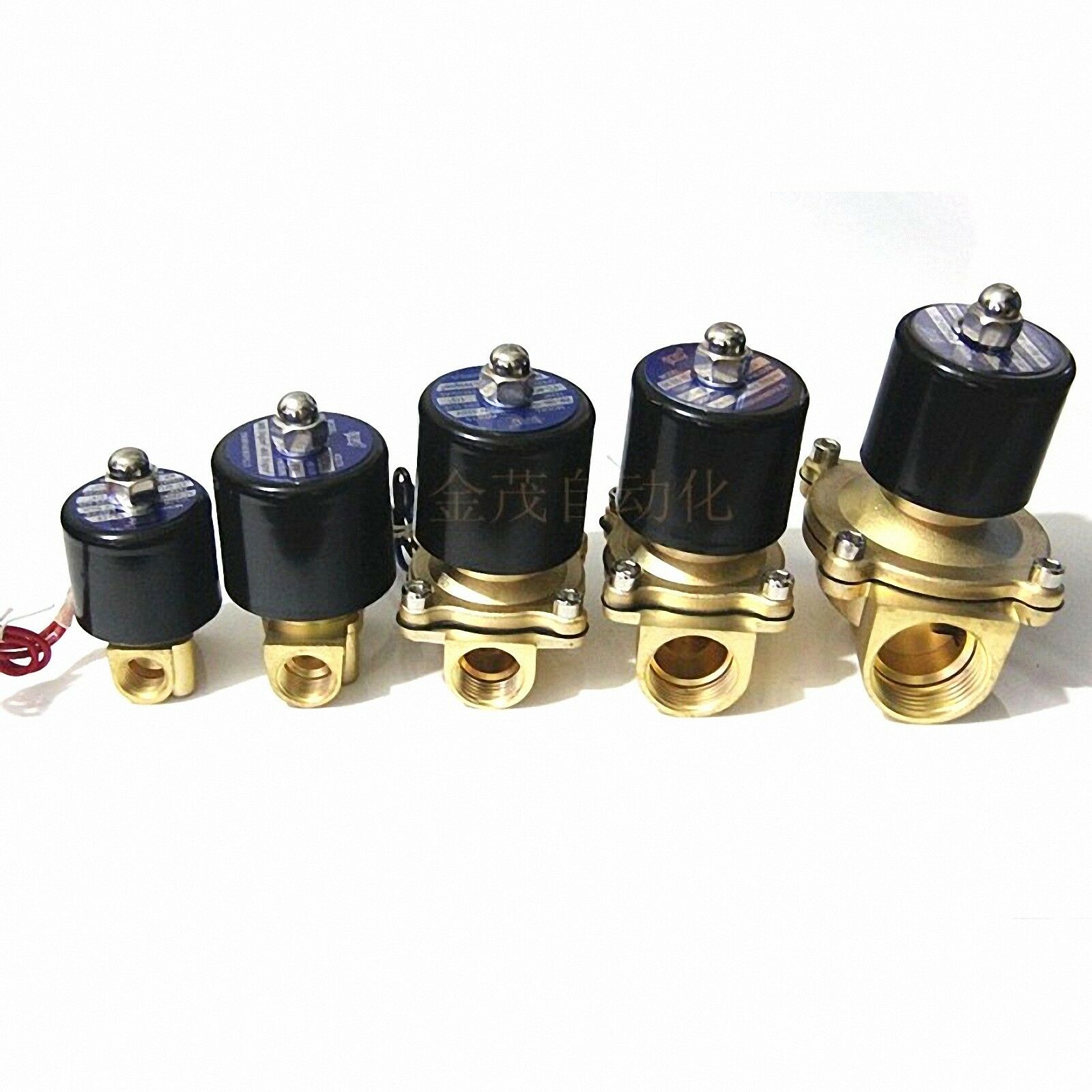 Water Air Gas Fuel NO Solenoid Valve 3/4" BSPP 24V DC 2W-200-20K [M1]