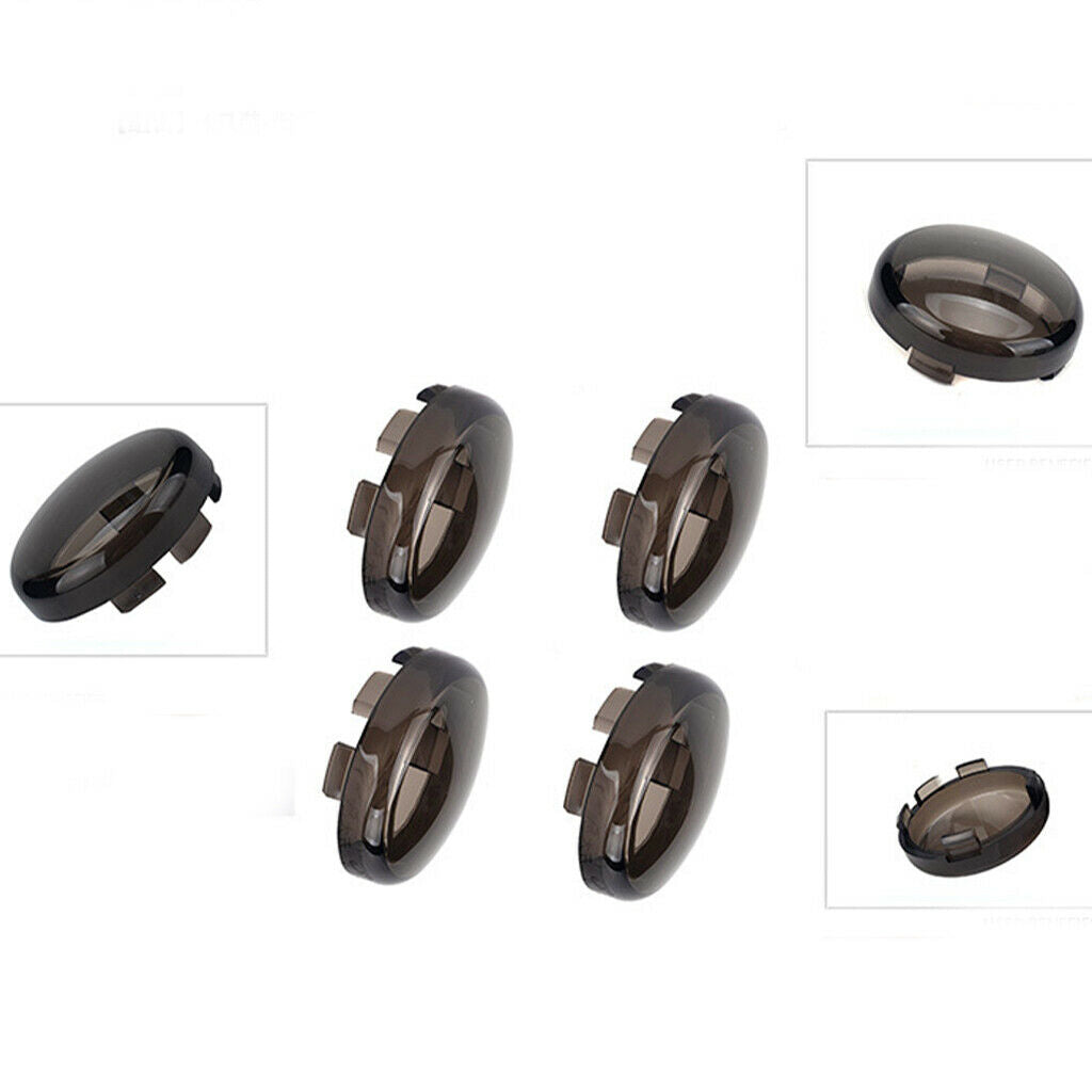 Turn Signal Lights Lens Cover Bullet Turn Signal Lens Motorcycle Lamp Cover For