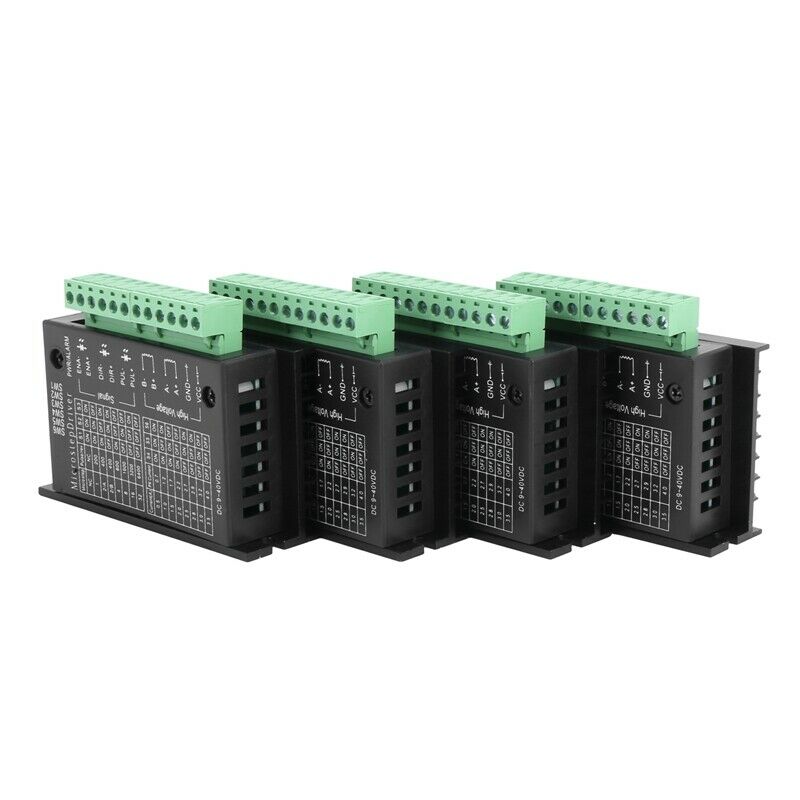 4 Pack TB6600 4A 9-42V Stepper Motor Driver CNC Controller, Stepper Motor Dri2