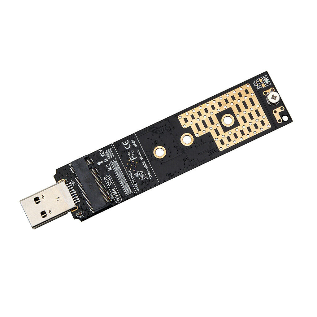 M2 NVMe SSD Case Enclosure M.2 PCI-e SSD to USB3.0 USB3.1 External SSD Box new