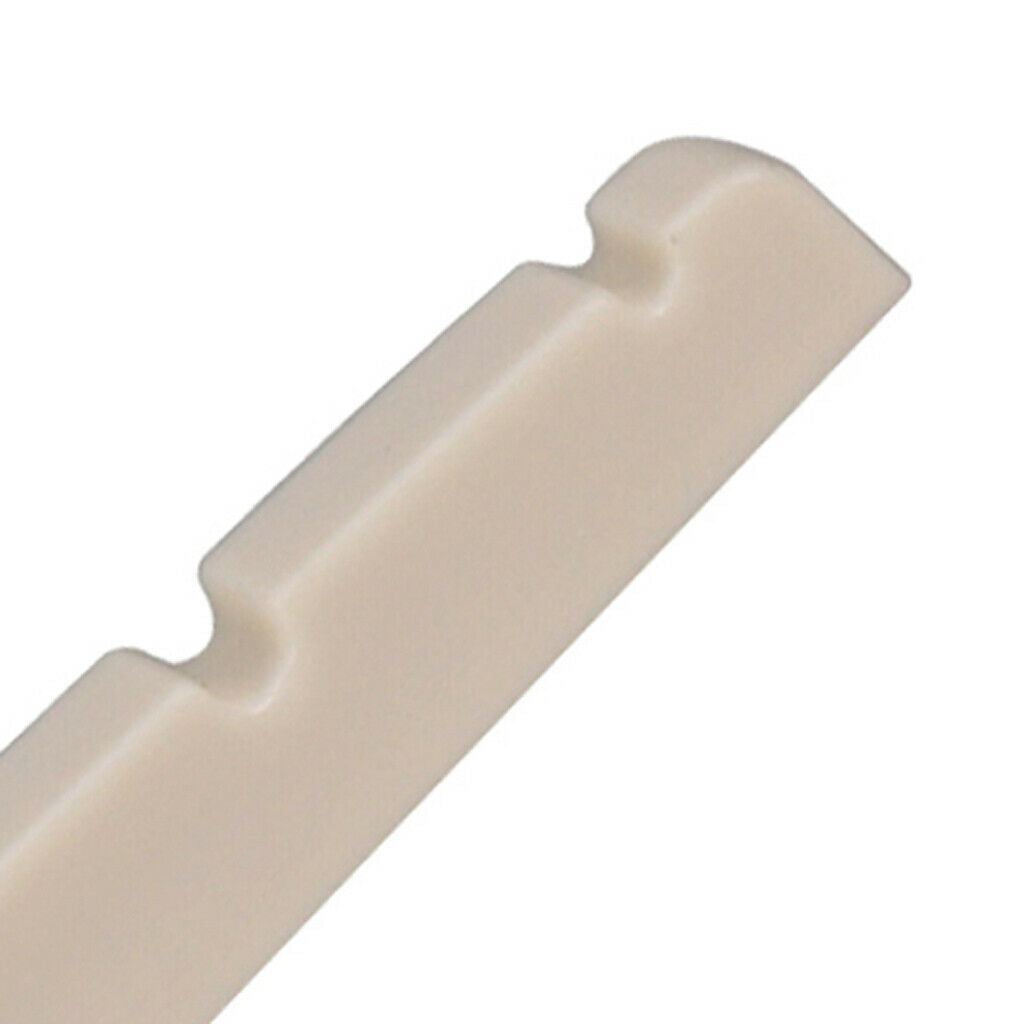 2X 2 Pieces Slotted Nut for 4 String Electric Bass Replacements Beige Color
