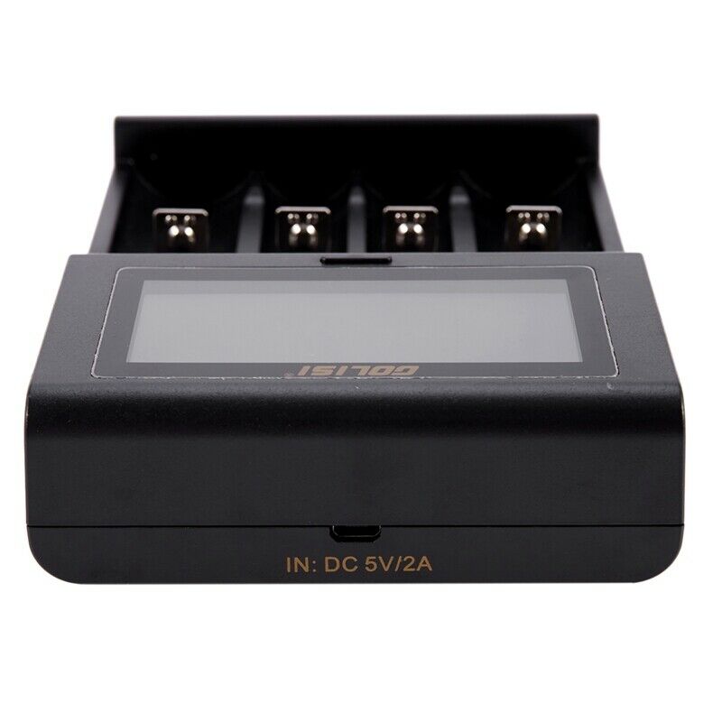 Golisi I4 2.0A Intelligent Lcd Charger Intelligent Fast Battery Charger For LiR9