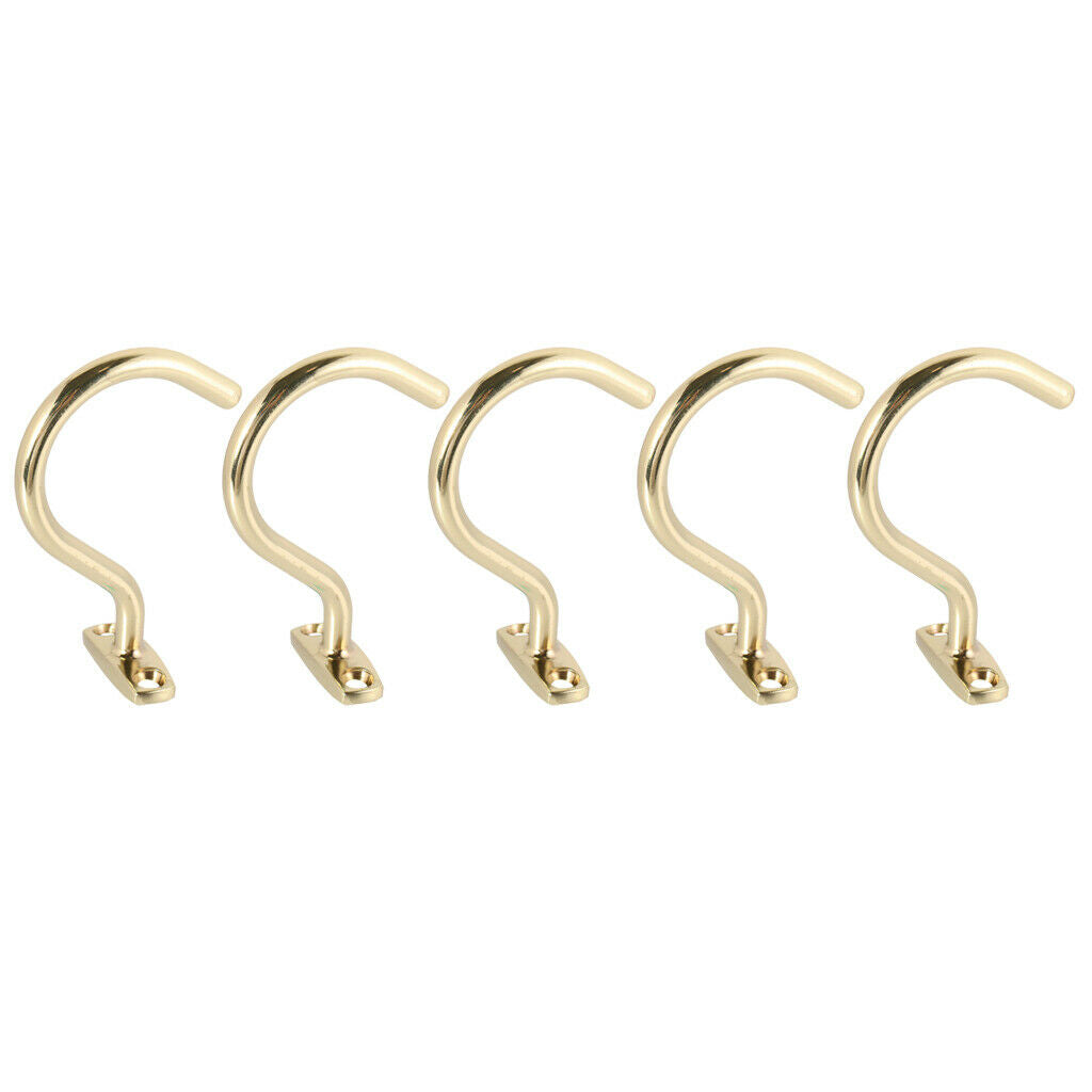 5 Packs Snooker Billiard Cue Brass Hook Bridge Stick Pool Cue Rack Table