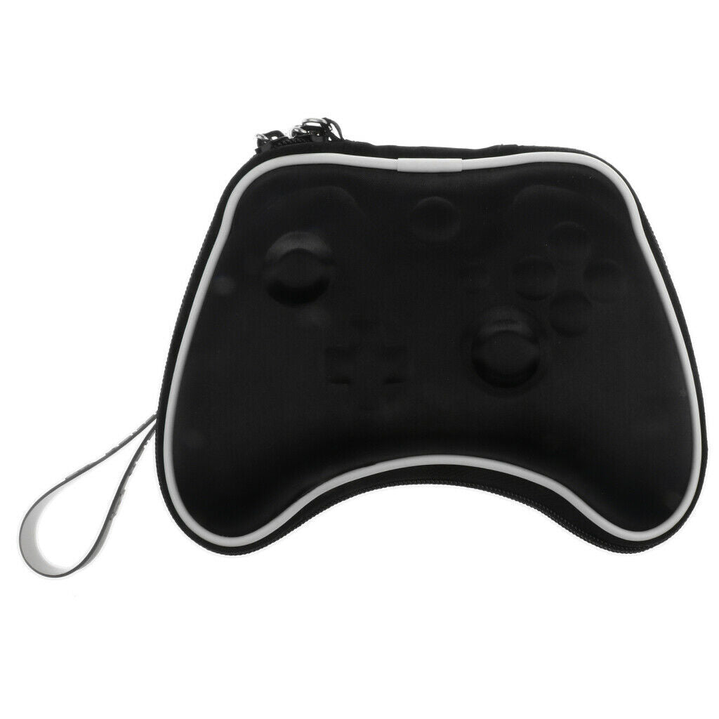 Portable Hard Protective Case Bag Zipper Pouch for Xbox One Controller Black