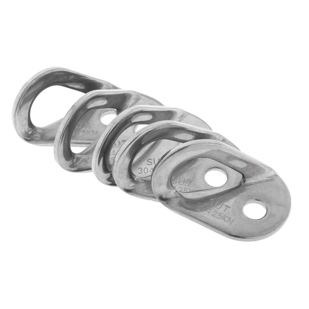 5x Bolt Hanger Stainless Steel Climbing Hanger Climbing Anchor 25KN/5600Lb