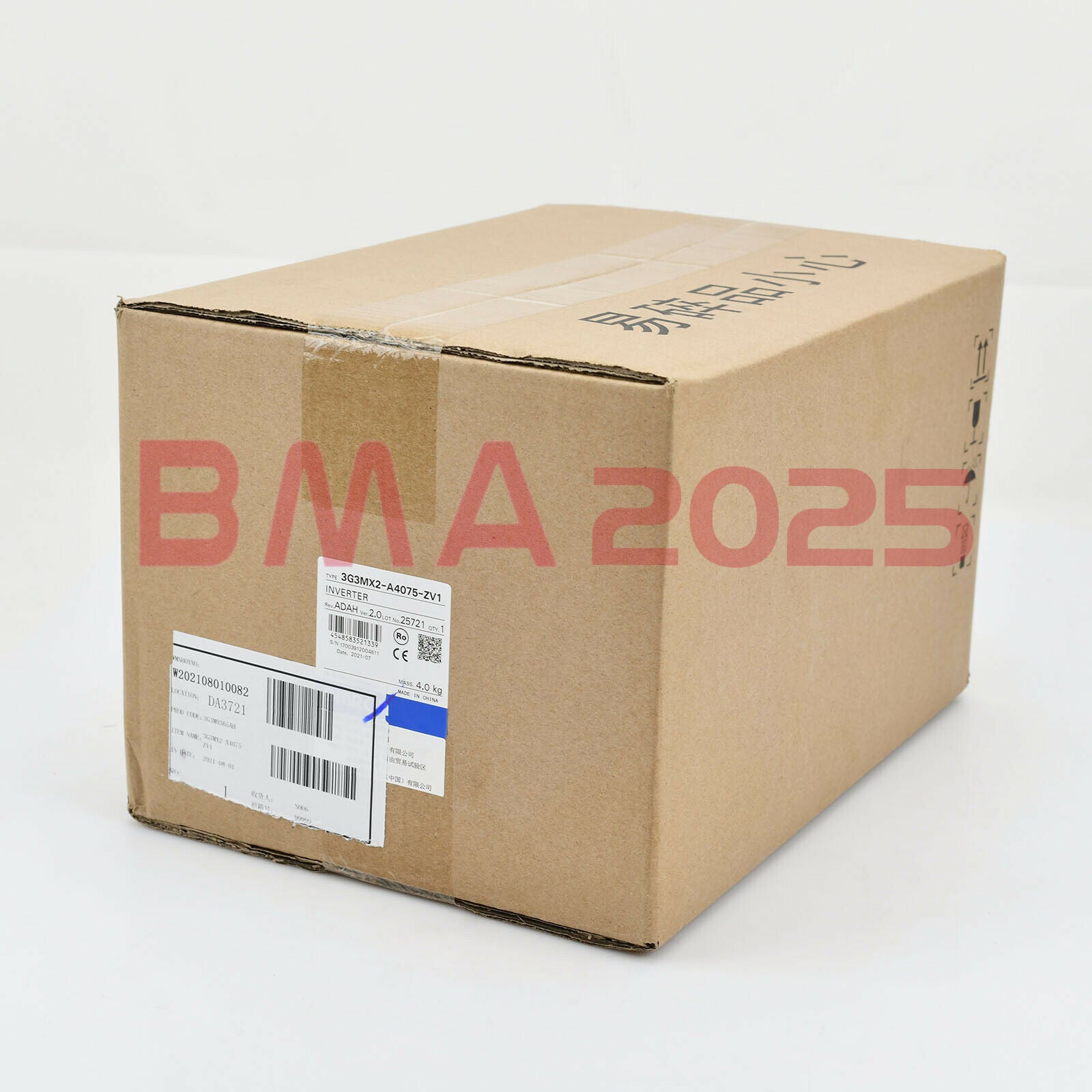 Brand New 3G3MX2-A4075-ZV1 Inverters 7.5kw one year warranty DHL free Ship OM9T