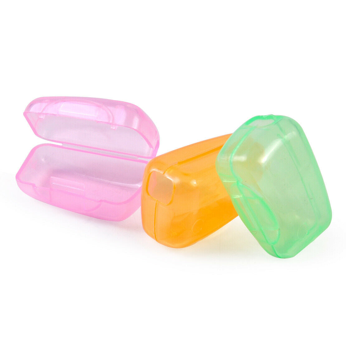 5Pcs Travel Toothbrush Head Cover Cap Holder Cleaner Case Protect Camping An