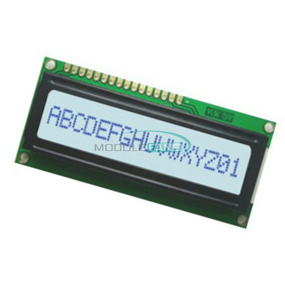 16X1 1601 White Character LCD Display Module LCM STN SPLC780D / KS0066