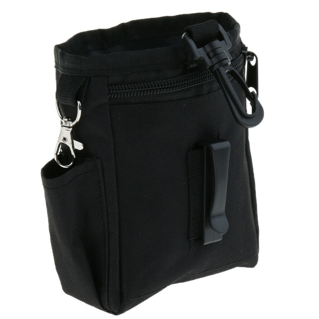 Dog training treats bags. Animal walking snack containers. Waists