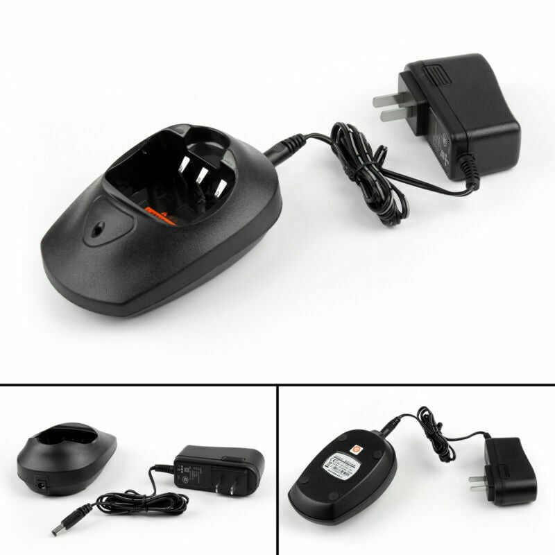 1x Battery Charger For HYT TC-600 Two Way Radio Walkie Talkie with Adaptor  AT2