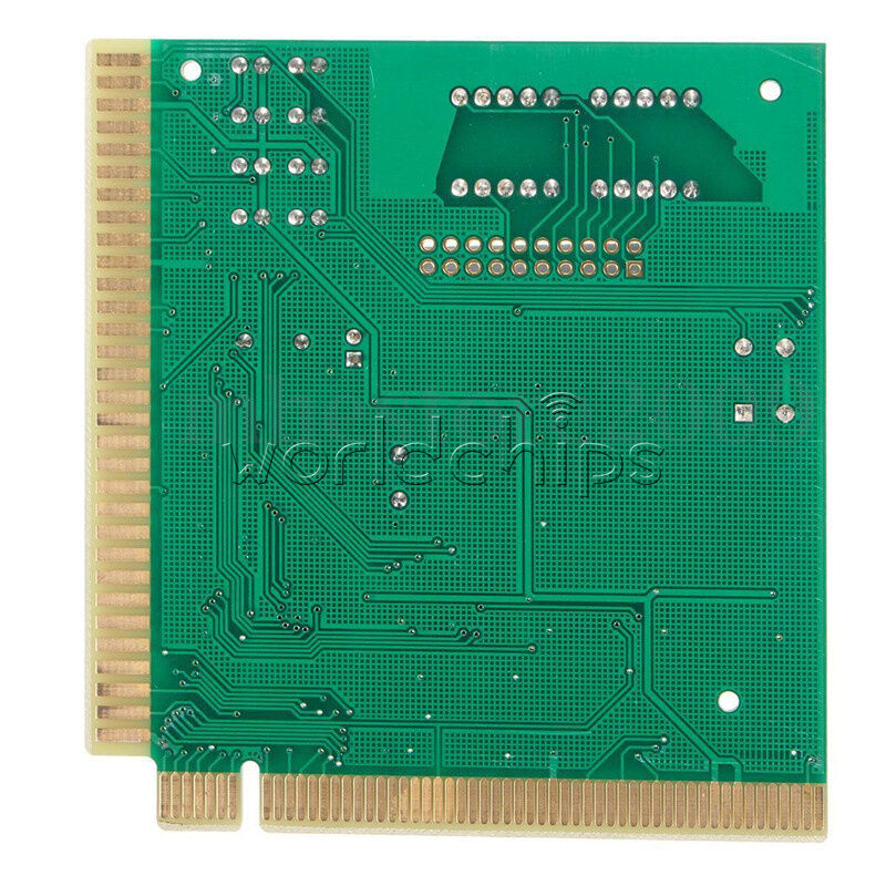 4-Digit Card PC Analyzer Diagnostic Motherboard POST Tester Computer PC PCI ISA