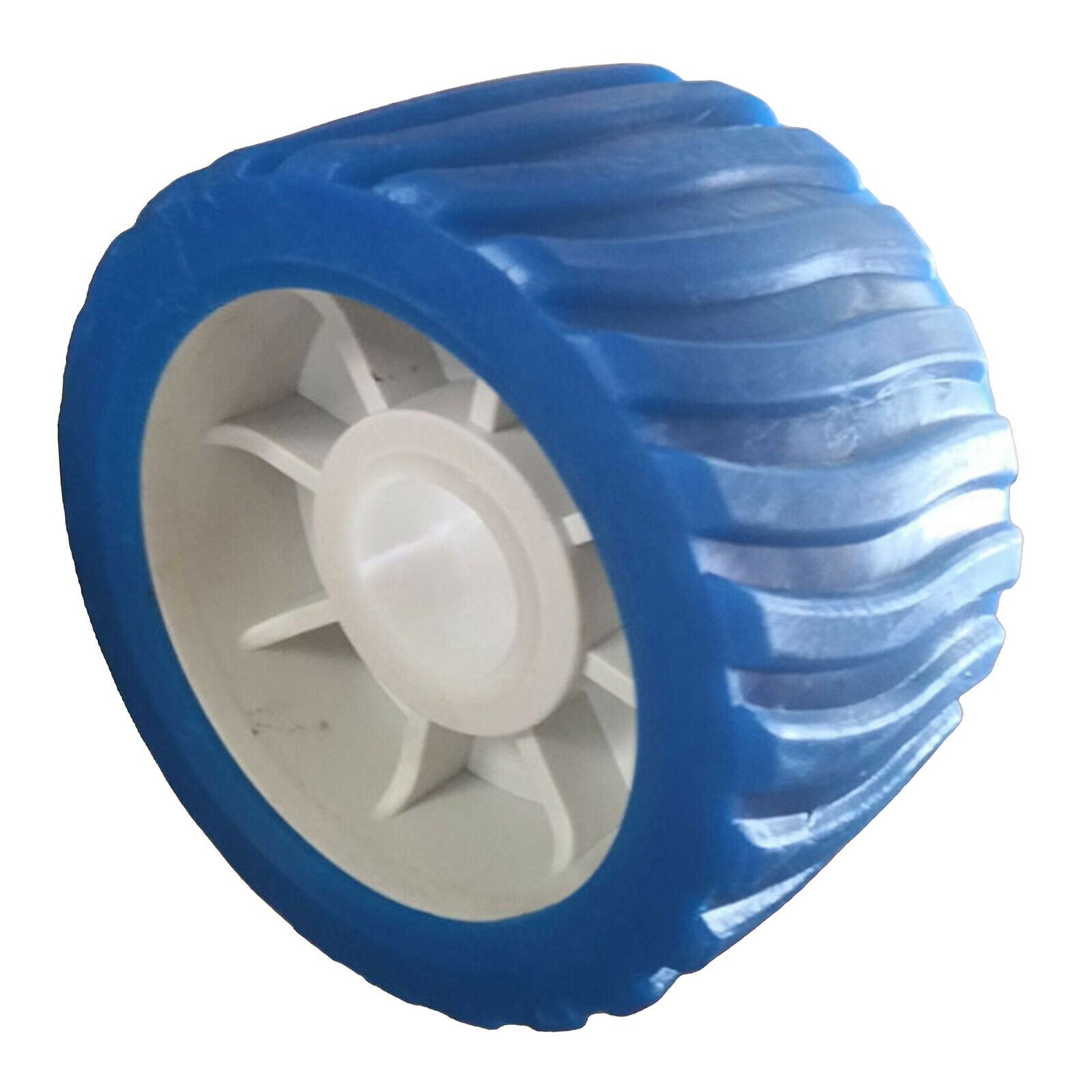 Heavy-Duty Boat Roller Boat Ribbed Wobble Roller Replacement 110x75x19mm