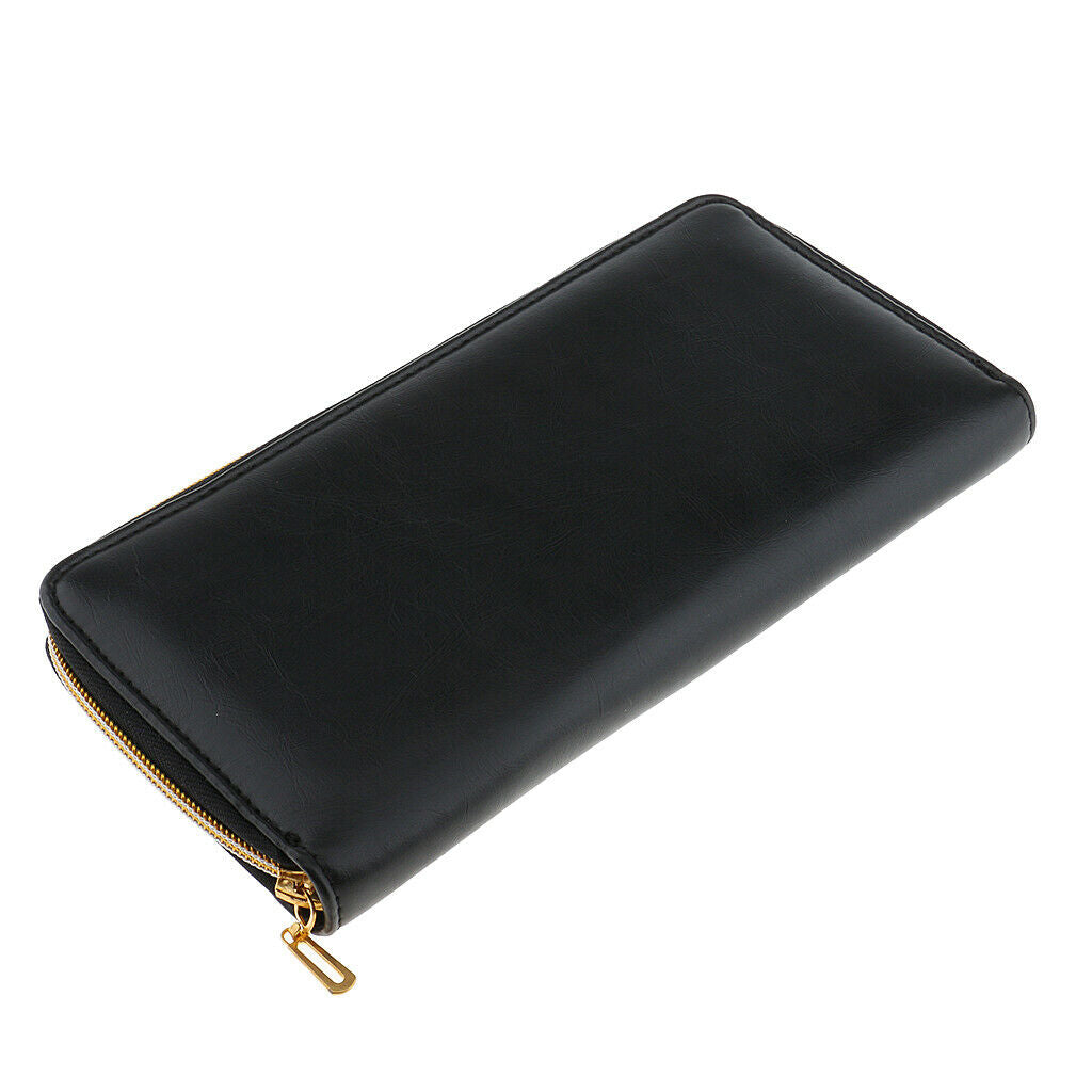 Leather Hair Scissors Shears Combs Bag Hairdressing Tool Pouch Holster Case