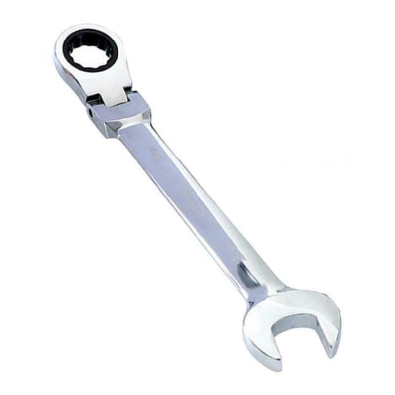 Double Head Ratchet Spanner Ratcheting Wrench Spanner Garage Hand Tools 9mm