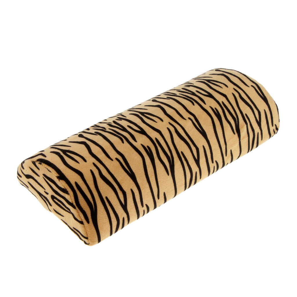 Washable Hand Arm Rest Cushion Nail Soft Sponge Pillow Manicure Tiger Stripe