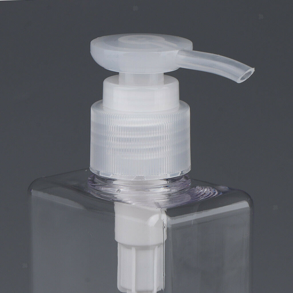 6 Pieces 150ml PET Empty Press Pump Bottles Travel for Shampoo Emulsion