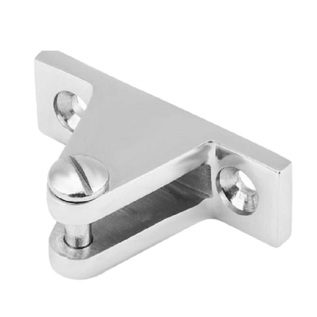 Boat Cover/ Canopy Fitting 90 Degree Straight Deck Hinge 316 Stainless Steel