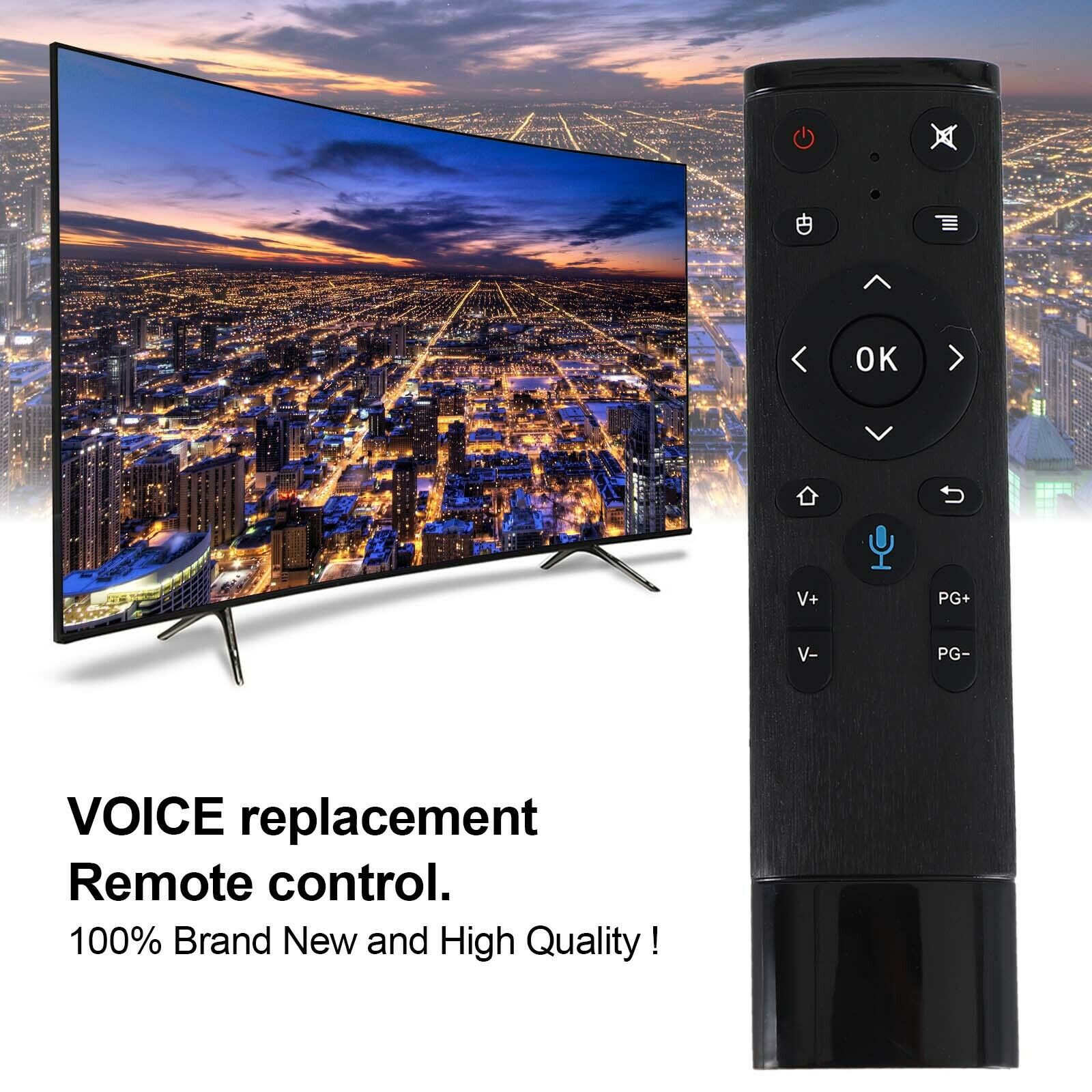 Q5 2.4GHz USB WiFi Air Mouse Gyro Voice Remote Control for PC PS4 Smart TV Box P