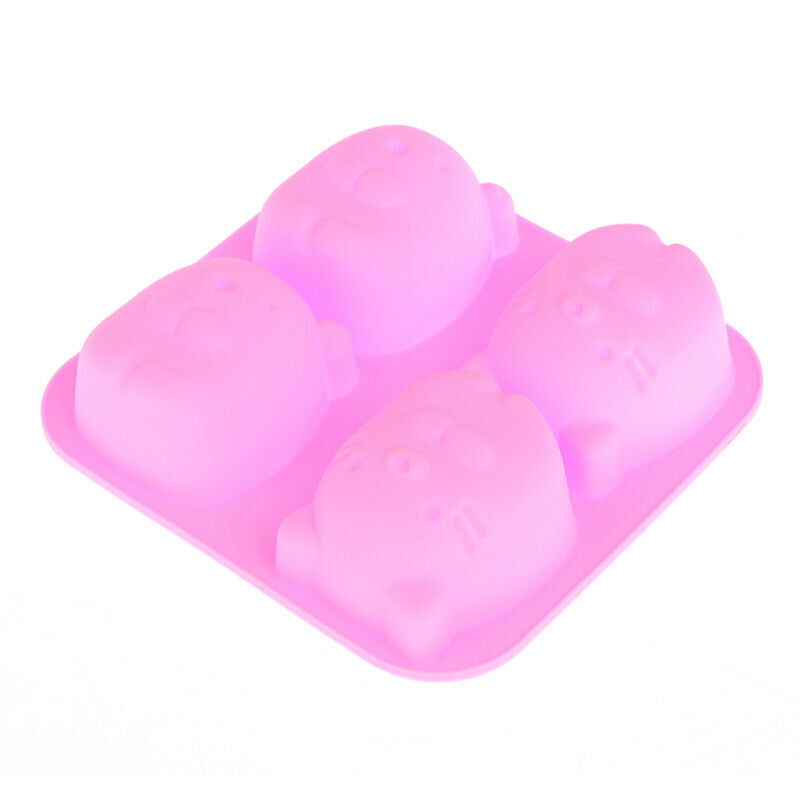 Silicone Cake Mold Groundhog Shape Chocolate Cake Baking Molds For Baking.l8