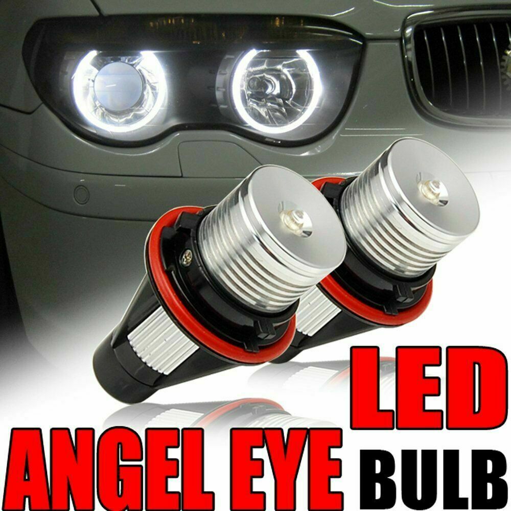 6000K LED ANGEL EYE MARKER LIGHT BULBS FOR BMW 525i 530i 745Li 745i 760Li X5 X3