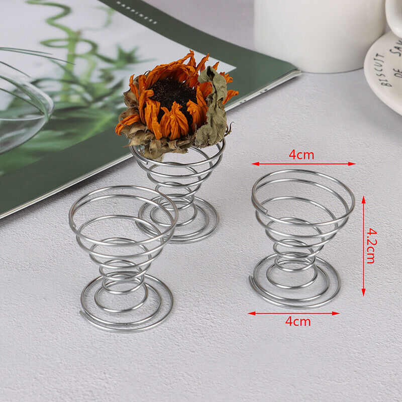 10x Metal Air Plant Stand Container Holder Tabletop Plant Display Rack Vase^DD