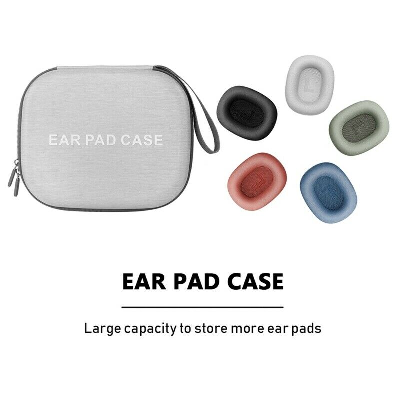 for Max Ear Pad Storage Bag Case Headphones Travel Carry Pouch Box HeadphoneE1H9