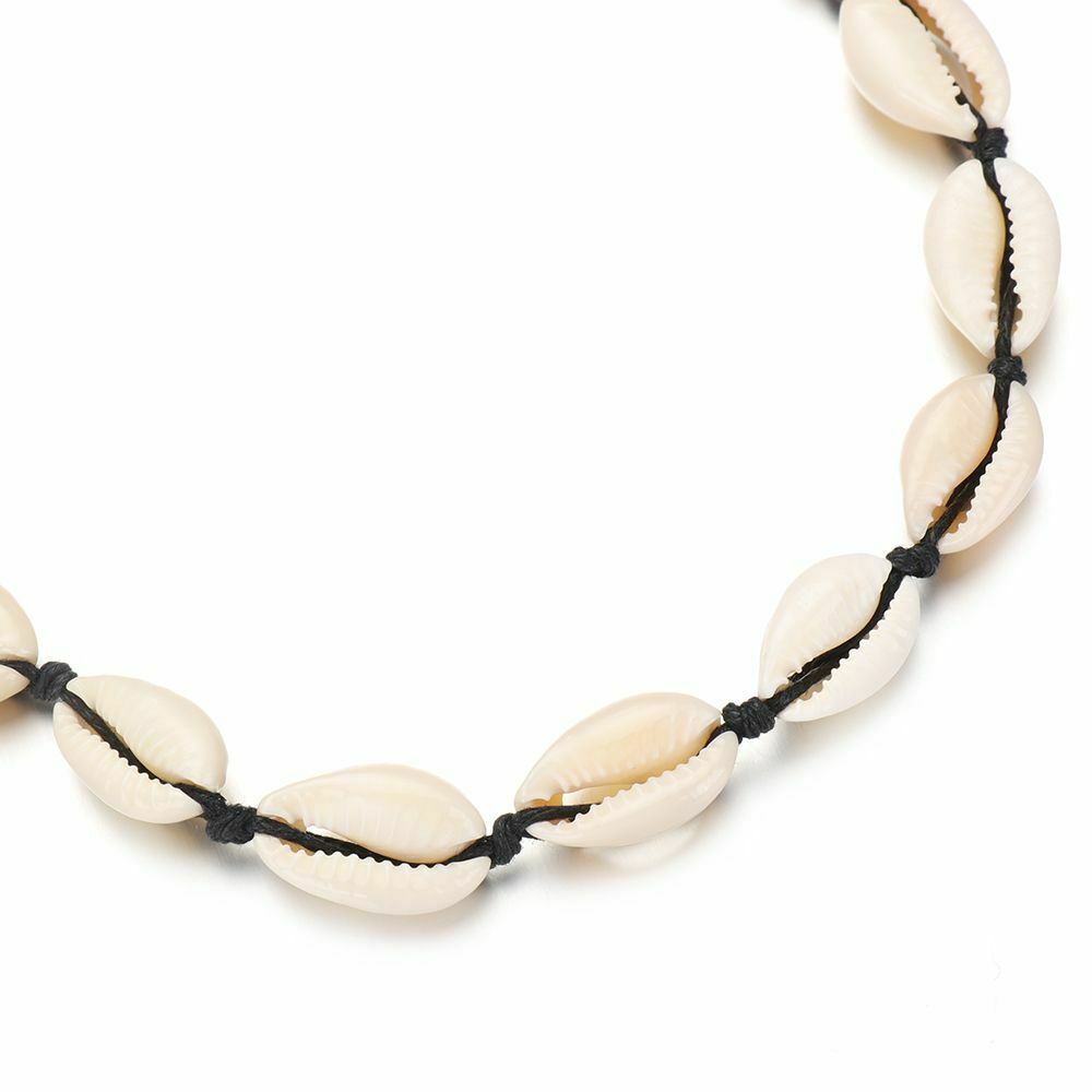 Gifts Bohemian Jewelry Bib Choker Beach Seashell Chain Handmade Shell Necklace