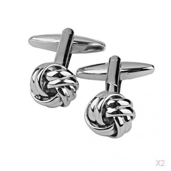 Copper Ball Shaped Cufflinks Cuff Links Jewelry Birthday Favor Gift 1Pair