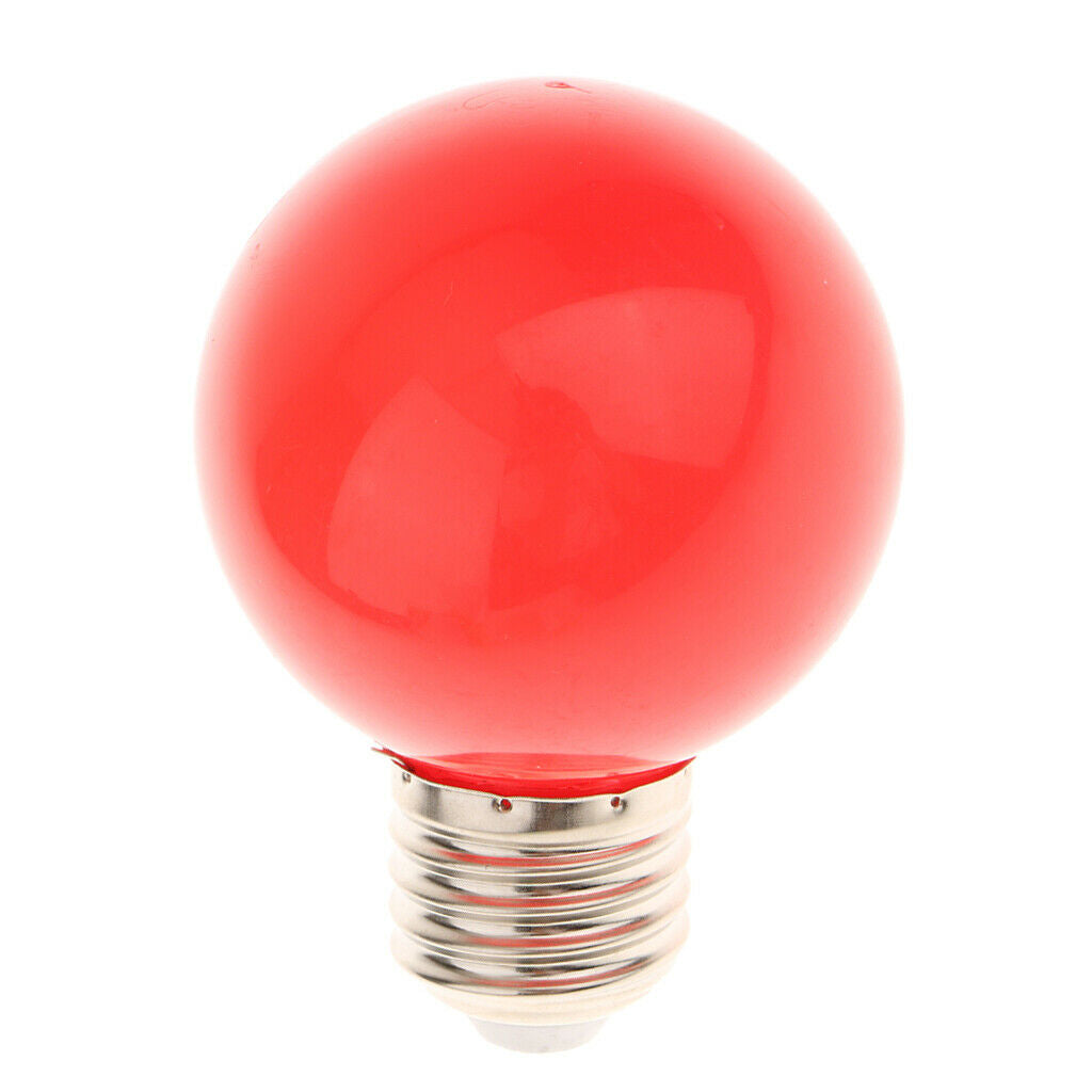 5W LED Light Bulb E27 Screw Base Party Holiday Home Decor Bulb 110-240V Red