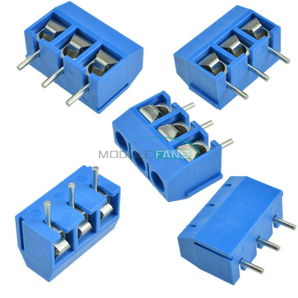 5PCS KF301-3P 5.08mm Blue Connect Terminal Screw Terminal Connector