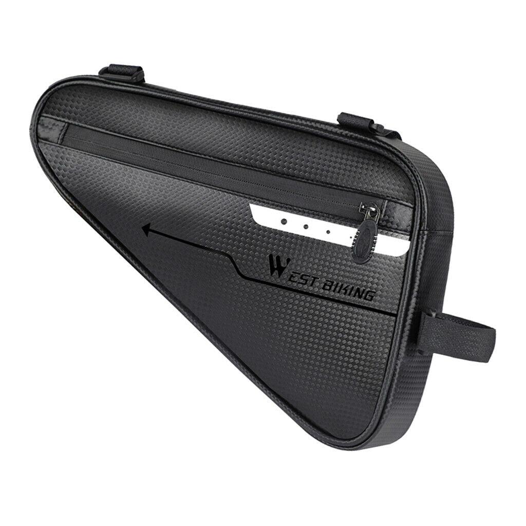 Triangle Bag Bike Cycling Frame Bag Bicycle Bracket Storage Pouch Bike Case
