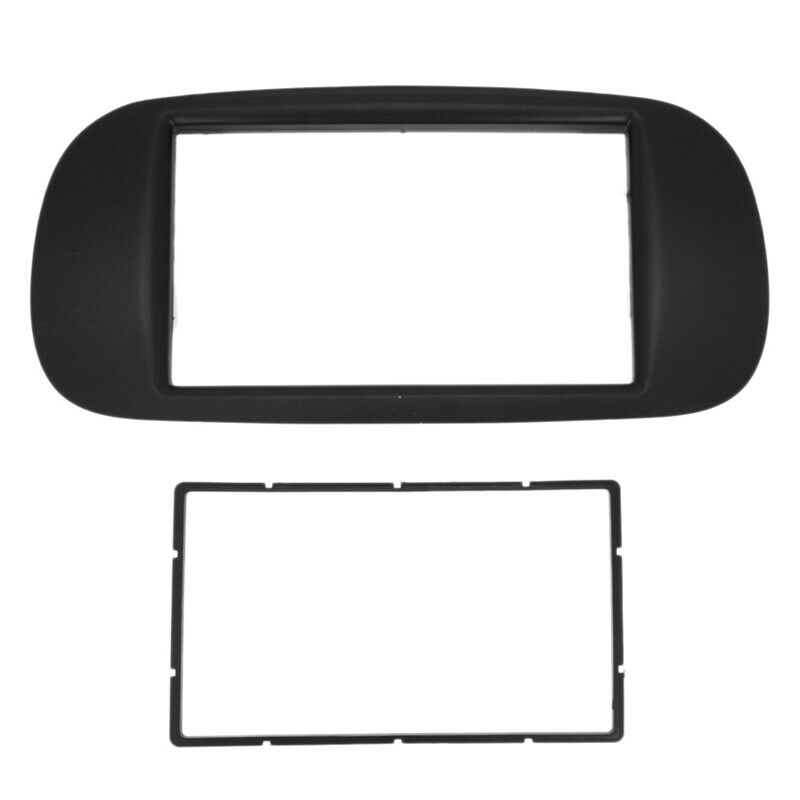 Car Radio 2 Din Fascia for Fiat 500 2007-2015 DVD Stereo Panel Dashboard RefitB8