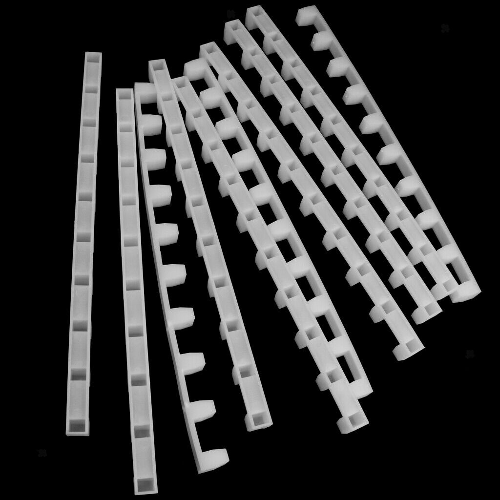 10x Beehive Frame End Spacer Beekeeping Tool+ 5pcs Bee Queen Cage Catcher Clip