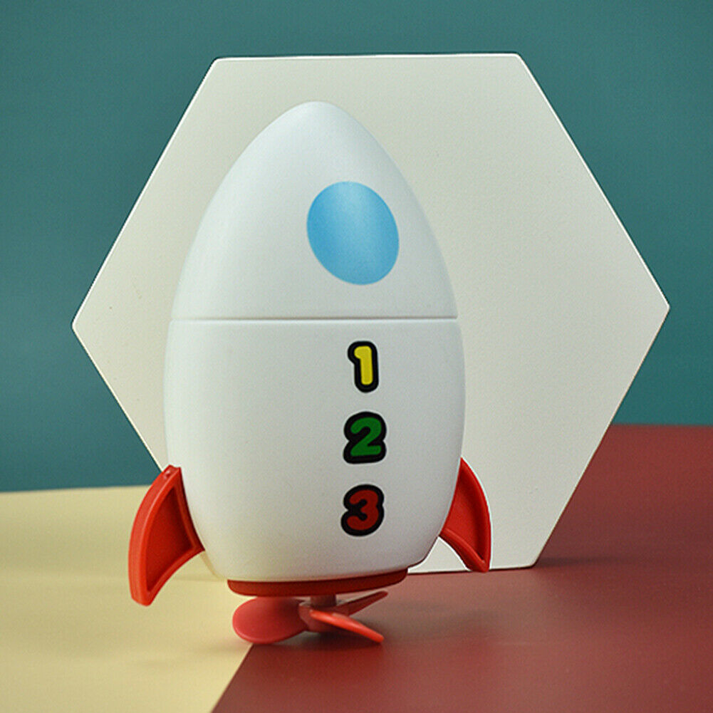 Baby Plastic Bathing Toys Cartoon Clockwork Rocket Children Water Play Toys @