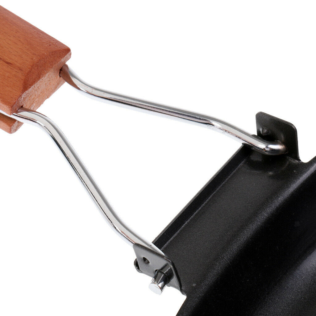 Outdoor Camping BBQ Portable Folding Frying & Grill Non-stick Iron Pan