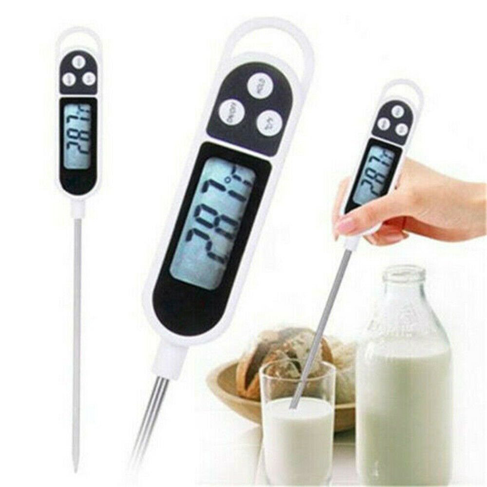 Digital Kitchen Thermometer For BBQ Food Cooking Probe Water Milk Meat Tools