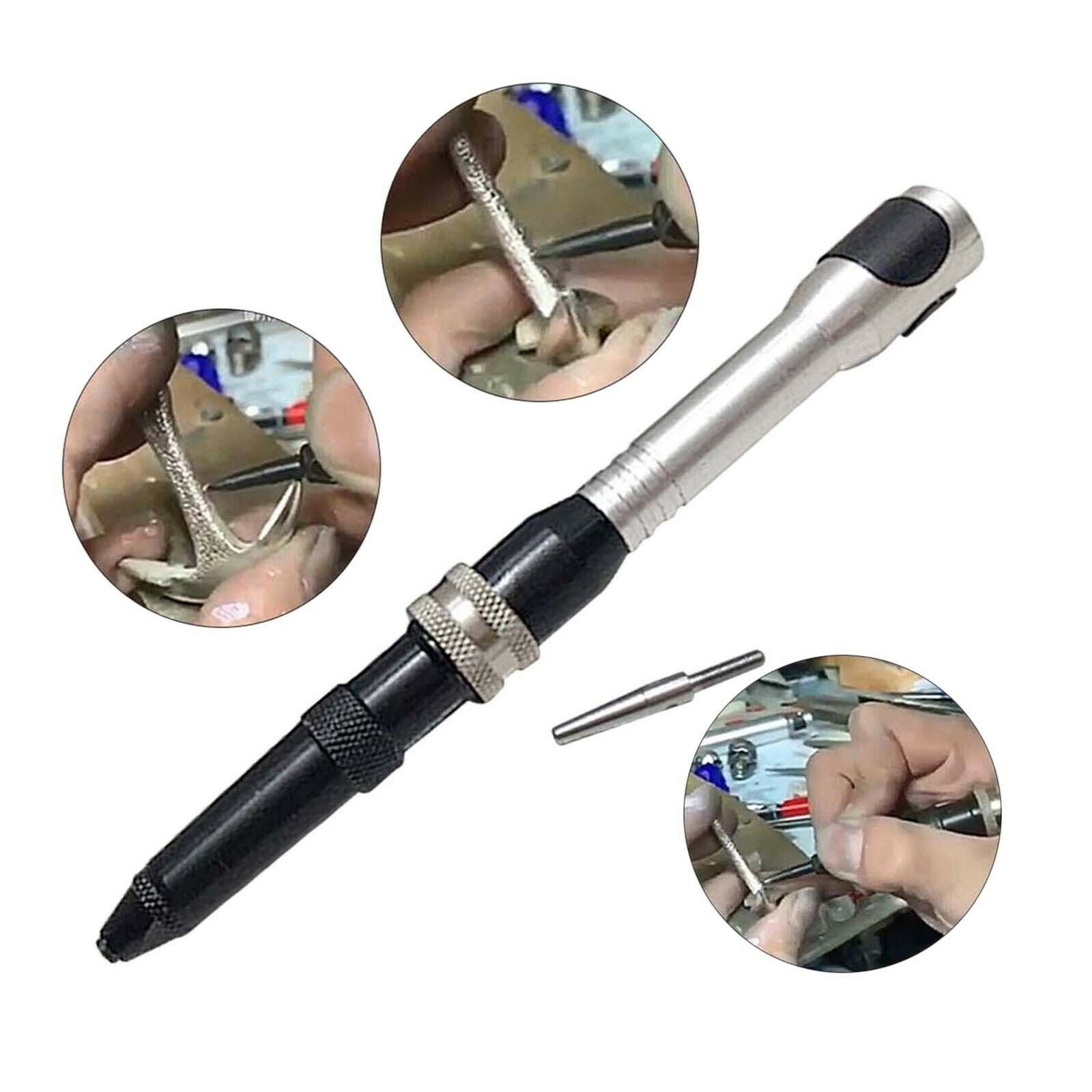 Engraving Handle Handpiece Low Vibration Grinding Burs Bits Shaft Holder