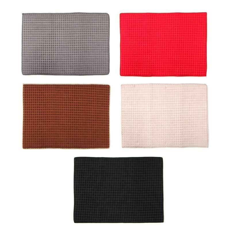 38 x 51 cm Microfiber Dish Drying Mat For Kitchen Cushion Pad Tableware