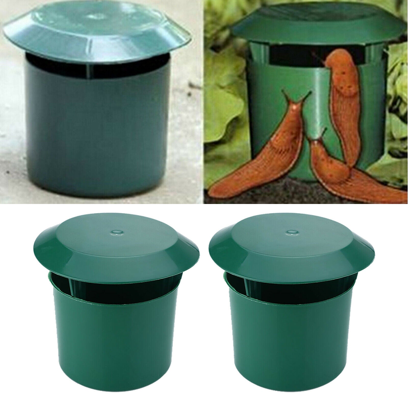 Plastic Snail Trap Catcher Trapper Tool Plant Protection Garden Supply