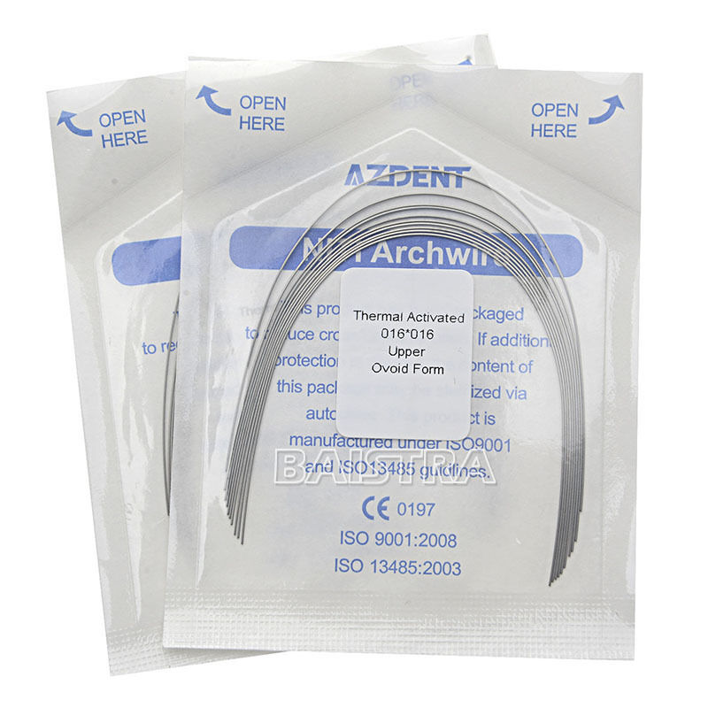 100 X Dental Orthodontic Heat Thermal Activated Rectangular Wires 16*16 Upper
