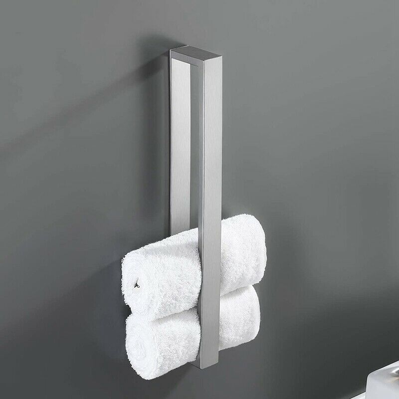Towel Holder Without Drilling Stainless Steel Towel  Self-Adhesive Towel HolD5Q5