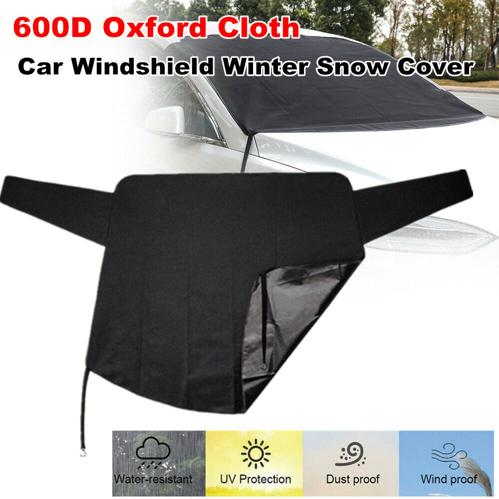 600D Oxford Cloth Car Windshield Window Snow Cover Sun Shade Rainproof Dustproof
