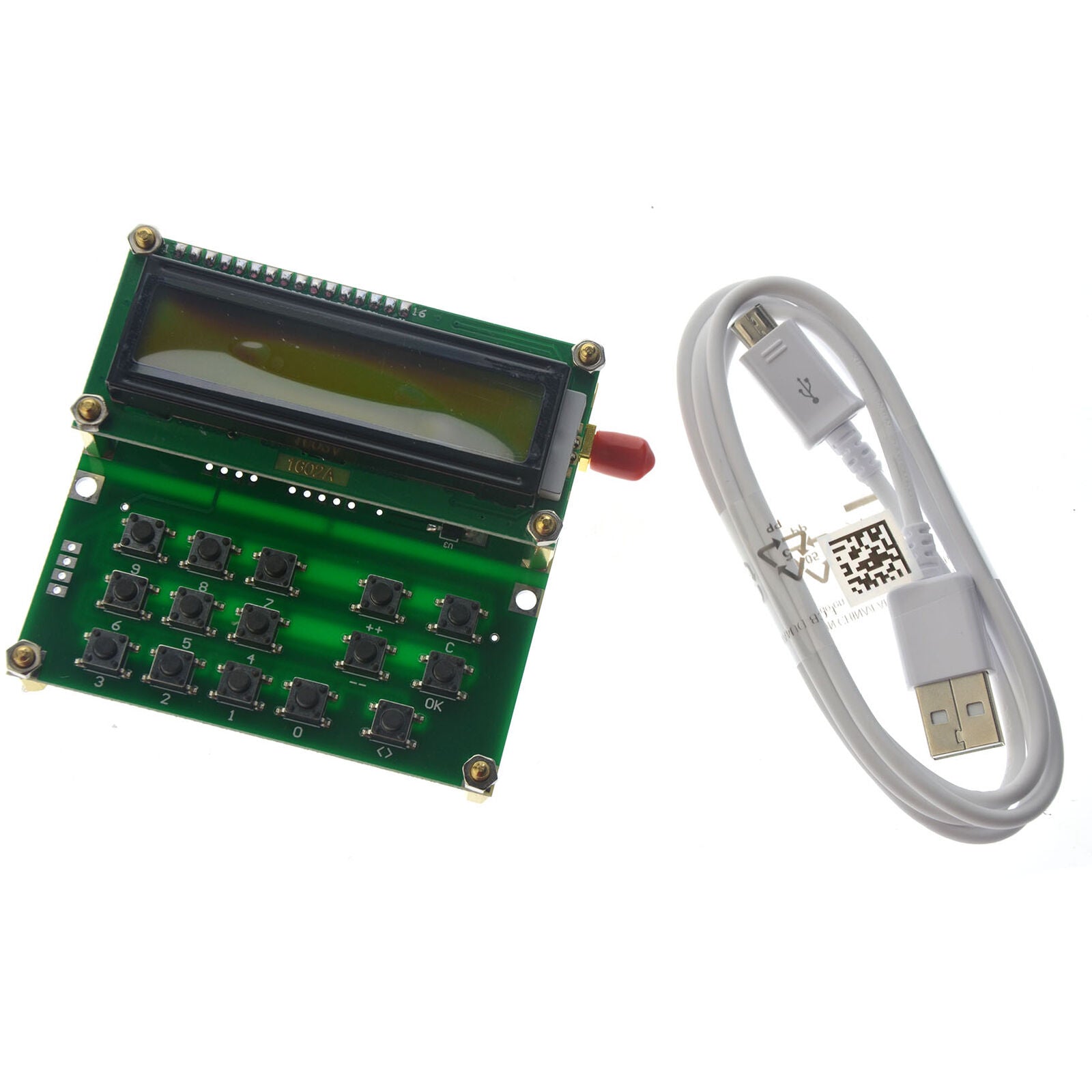 35MHz-4000MHz RF Signal Generator Signal Source ADF4351 VFO HXY D6 V1.02 B-buy