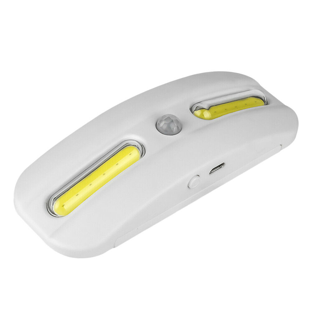 1W 3V COB LED Light Motion Sensor Hallway Night Light White for Toilet