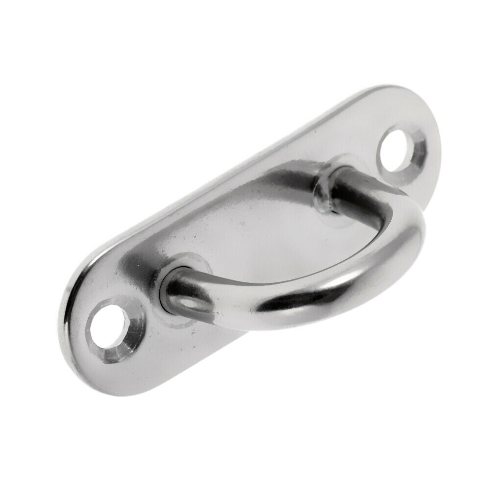 Marine Sunshades Pad Eye Plate Shade Ceiling Hook Hammocks Accessories 8mm