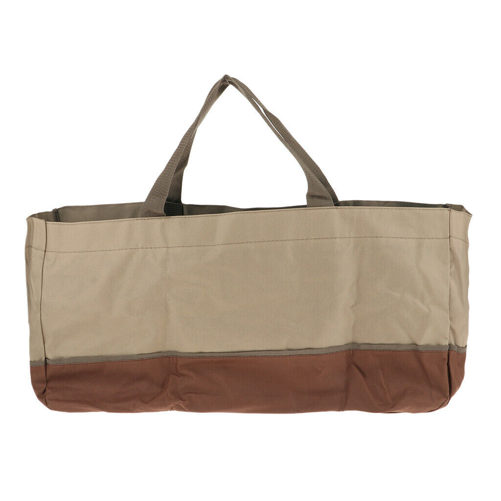Premium Large Firewood Log Carrier Tote Bag Pack for Fireplace & Fire Stoves