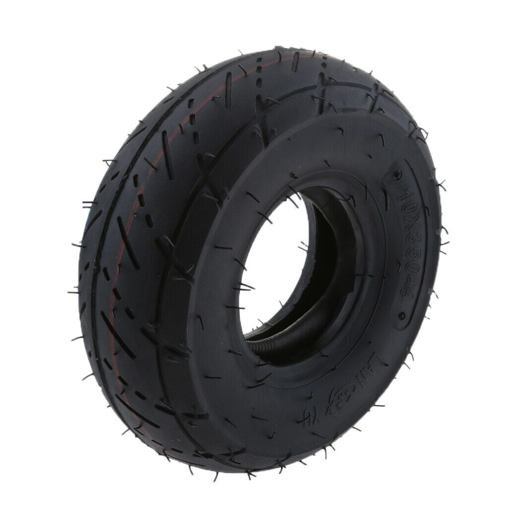 Scooter Tire and Inner Tube (3.00-4 Thread) for Mini ATV Quad,49cc 2-stroke Go